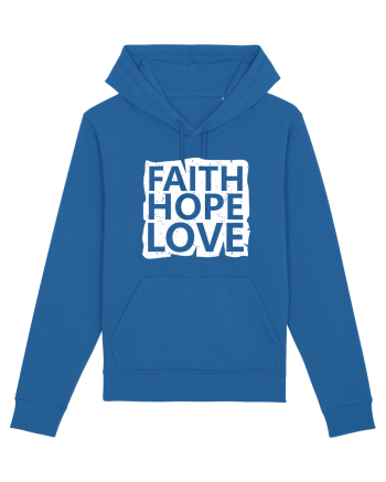 Faith Hope Love Royal Blue