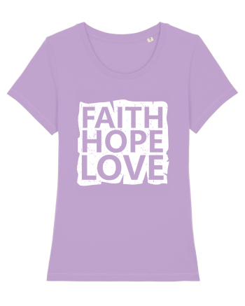 Faith Hope Love Lavender Dawn