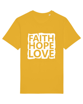 Faith Hope Love Spectra Yellow