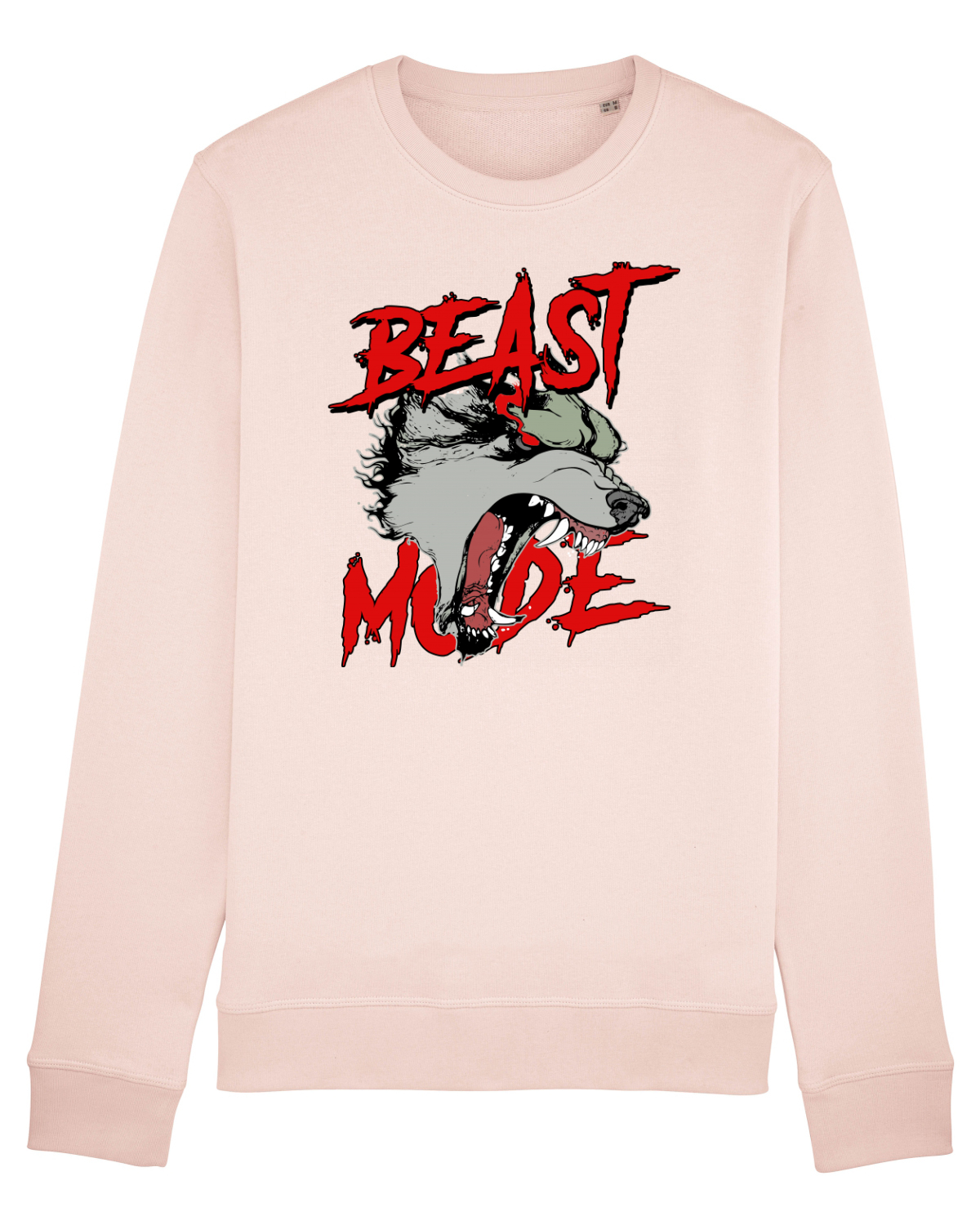 Bluză mânecă lungă Unisex Rise Candy Pink