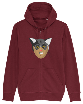 Crazy Cat Burgundy