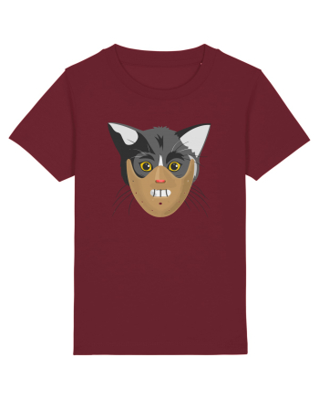 Crazy Cat Burgundy