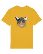 Crazy Cat Tricou mânecă scurtă Unisex Rocker