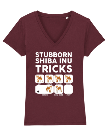 SHIBA INU Burgundy