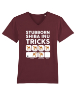 SHIBA INU Tricou mânecă scurtă guler V Bărbat Presenter