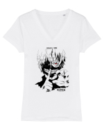 Kaneki Ken Tricou mânecă scurtă guler V Damă Evoker