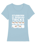 ST BERNARD Tricou mânecă scurtă guler larg fitted Damă Expresser