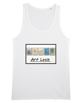 ART LOVE - iubire pentru artă White