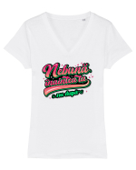 Nebună înaintea ta Tricou mânecă scurtă guler V Damă Evoker