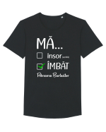 Mă însor Tricou mânecă scurtă guler larg Bărbat Skater