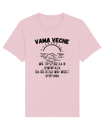 Mă trezesc la 6 dimineața ca să stau mai mult degeaba Cotton Pink