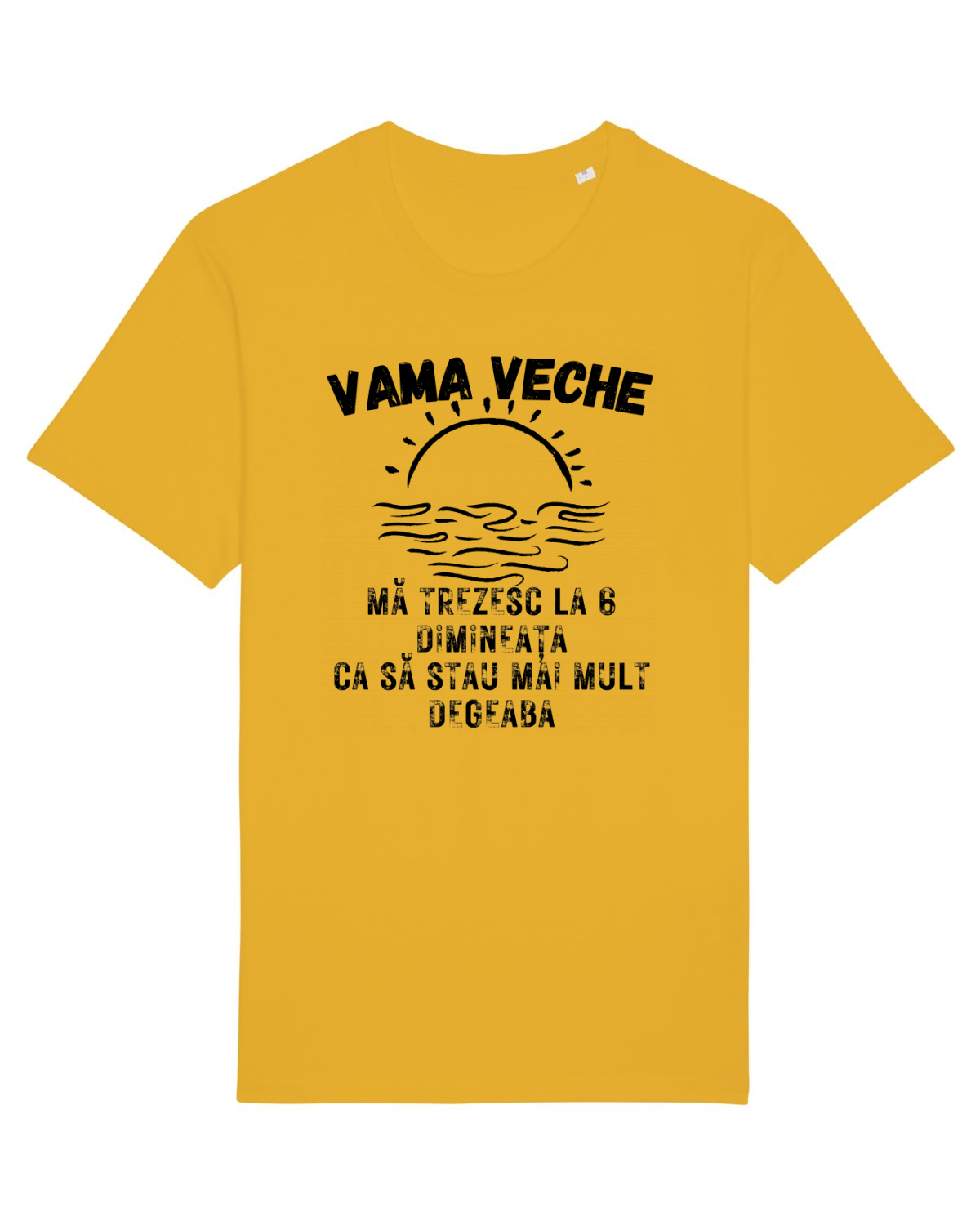 Tricou mânecă scurtă Unisex Rocker Spectra Yellow
