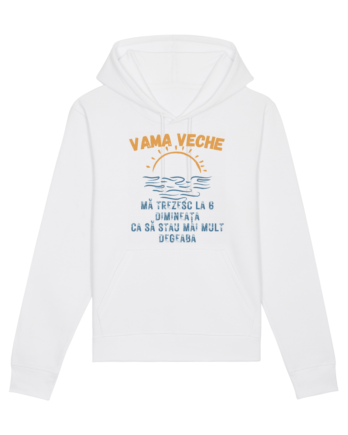 Hanorac Unisex Drummer White