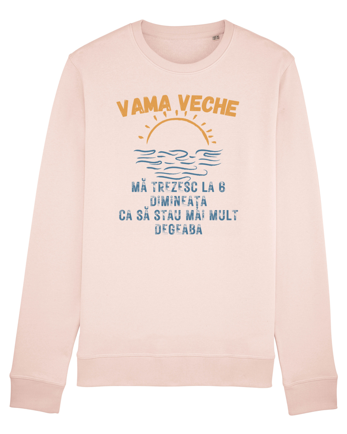 Bluză mânecă lungă Unisex Rise Candy Pink