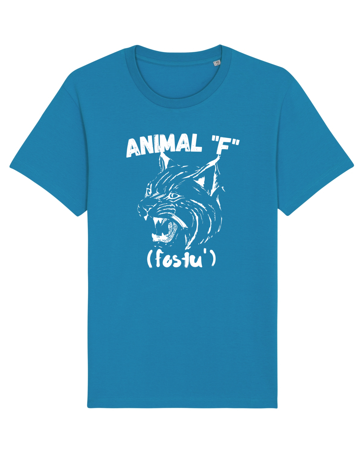 Tricou mânecă scurtă Unisex Rocker Azur