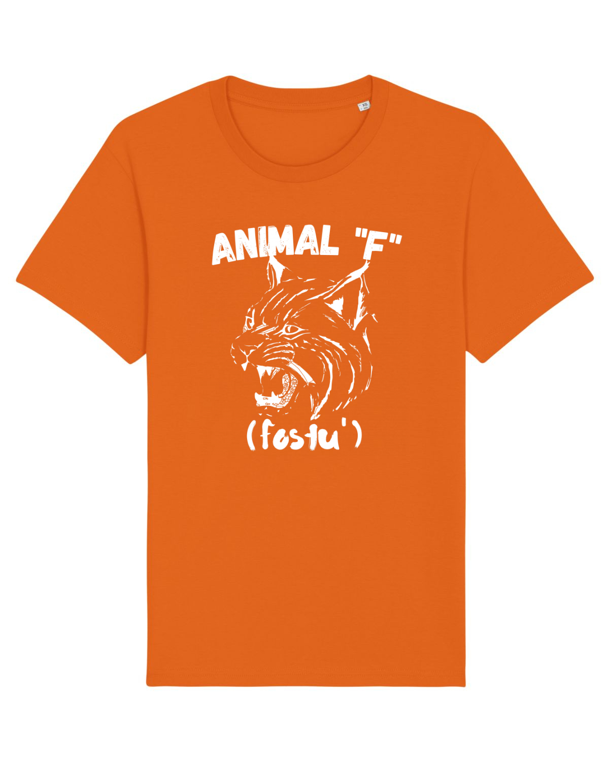 Tricou mânecă scurtă Unisex Rocker Bright Orange