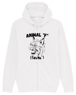 Animal F fostu' Hanorac cu fermoar Unisex Connector