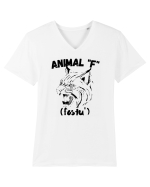 Animal F fostu' Tricou mânecă scurtă guler V Bărbat Presenter