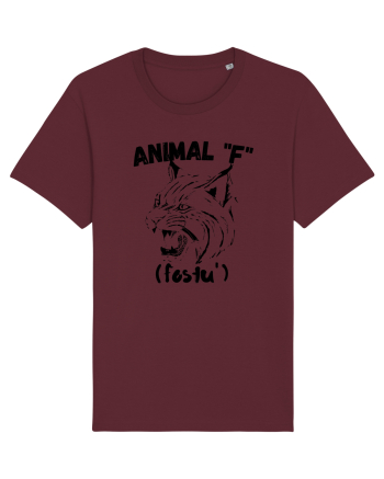 Animal F fostu' Burgundy