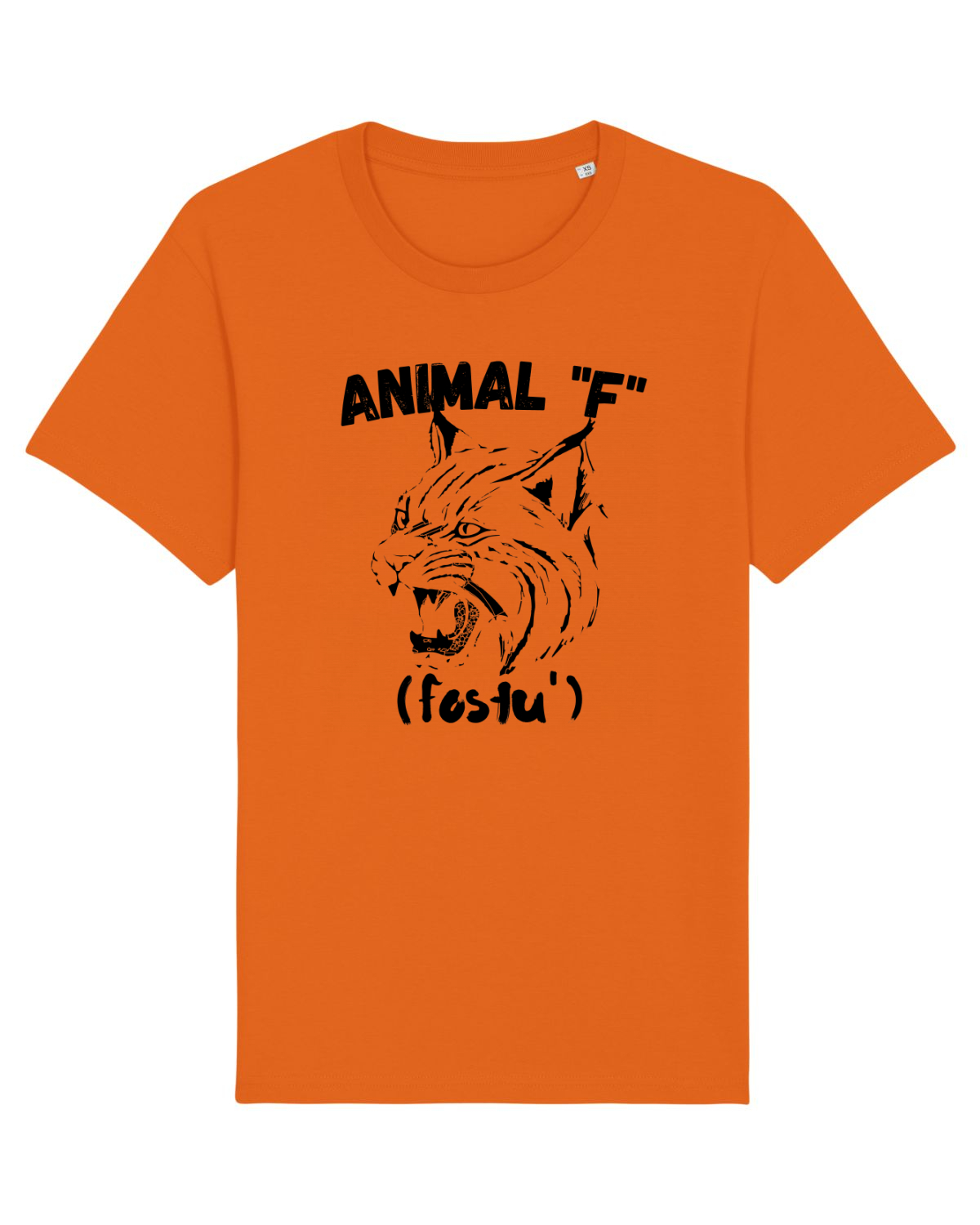 Tricou mânecă scurtă Unisex Rocker Bright Orange
