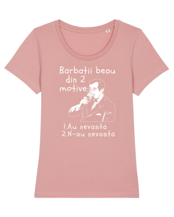 Bărbații beau din 2 motive Canyon Pink