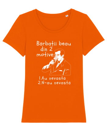 Bărbații beau din 2 motive Bright Orange