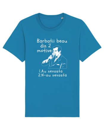 Bărbații beau din 2 motive Azur