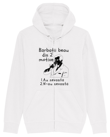 Bărbații beau din 2 motive White
