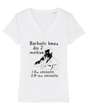 Bărbații beau din 2 motive White
