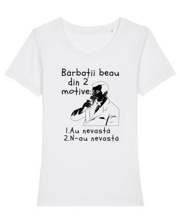 Bărbații beau din 2 motive White