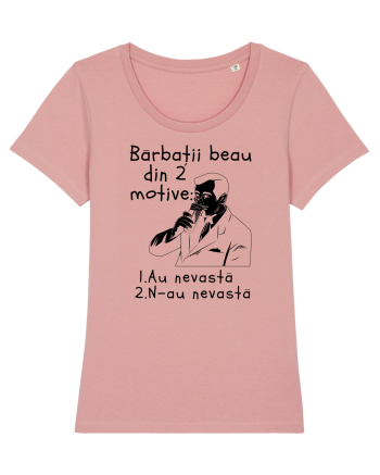 Bărbații beau din 2 motive Canyon Pink