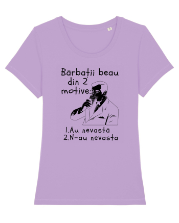 Bărbații beau din 2 motive Lavender Dawn