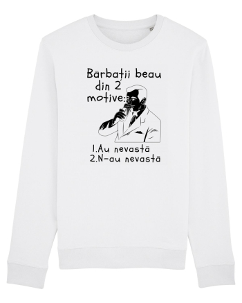 Bărbații beau din 2 motive White