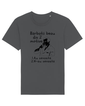 Bărbații beau din 2 motive Anthracite