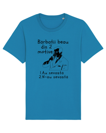 Bărbații beau din 2 motive Azur