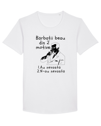 Bărbații beau din 2 motive White