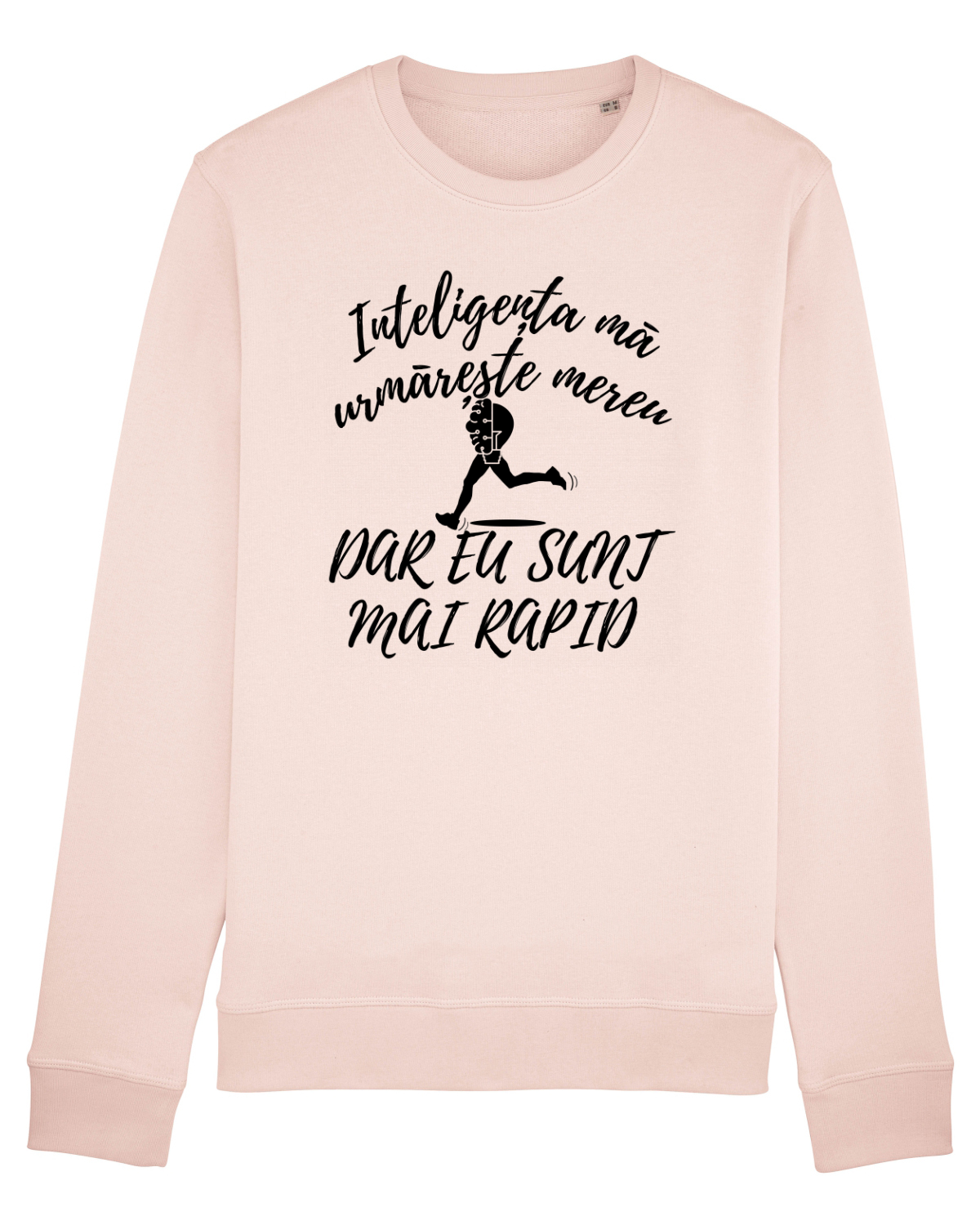 Bluză mânecă lungă Unisex Rise Candy Pink