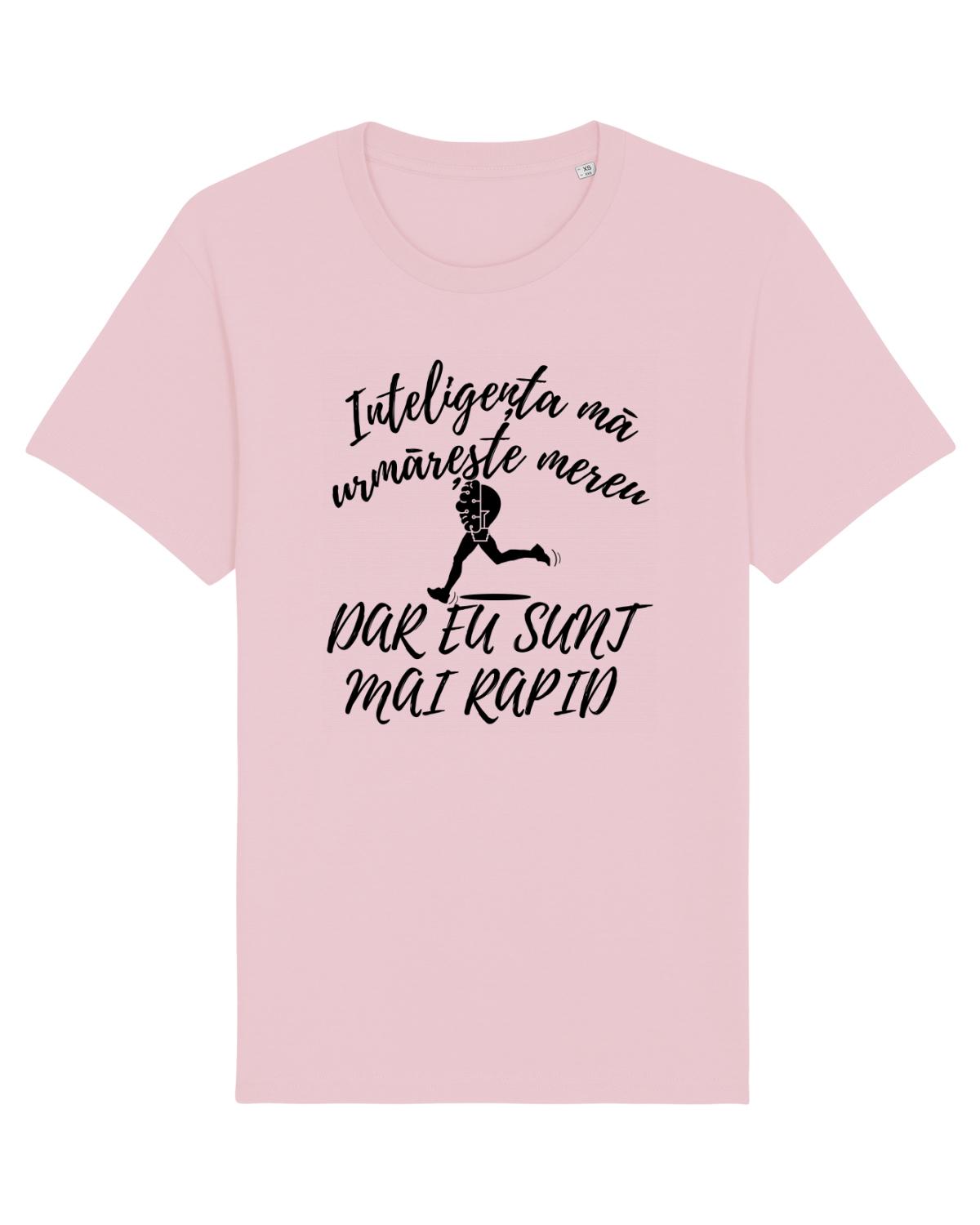 Tricou mânecă scurtă Unisex Rocker Cotton Pink