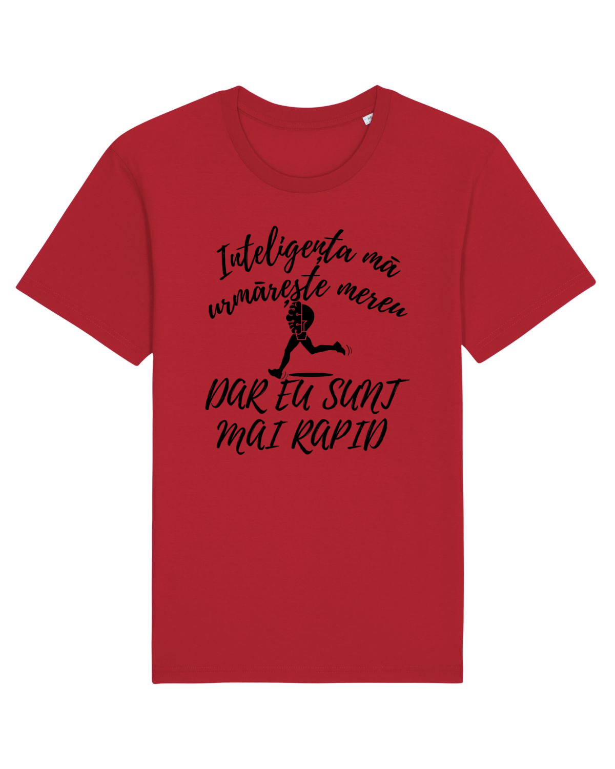 Tricou mânecă scurtă Unisex Rocker Red