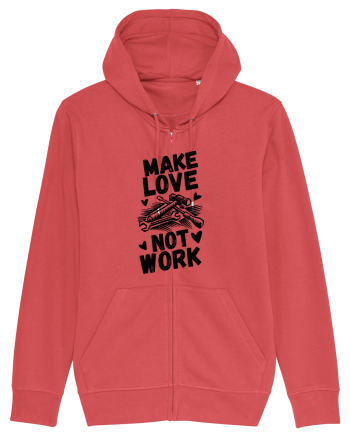 Make Love Not Work Carmine Red
