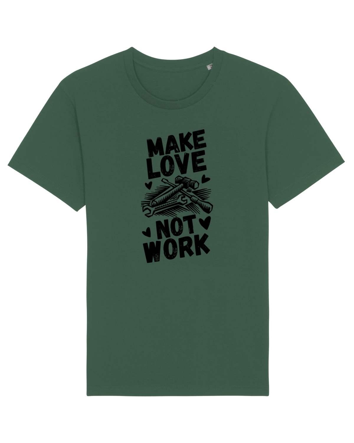 Tricou mânecă scurtă Unisex Rocker Bottle Green