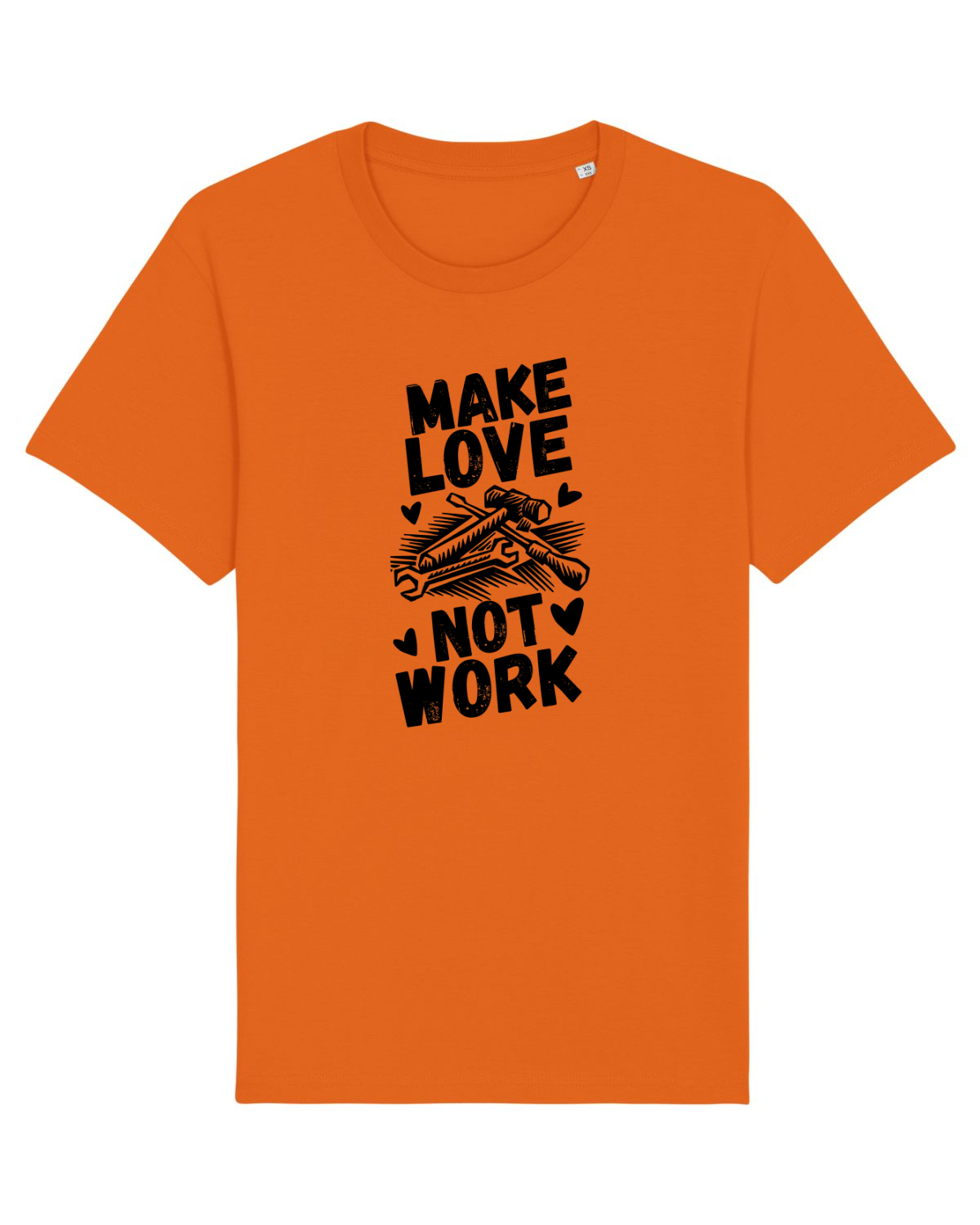 Tricou mânecă scurtă Unisex Rocker Bright Orange