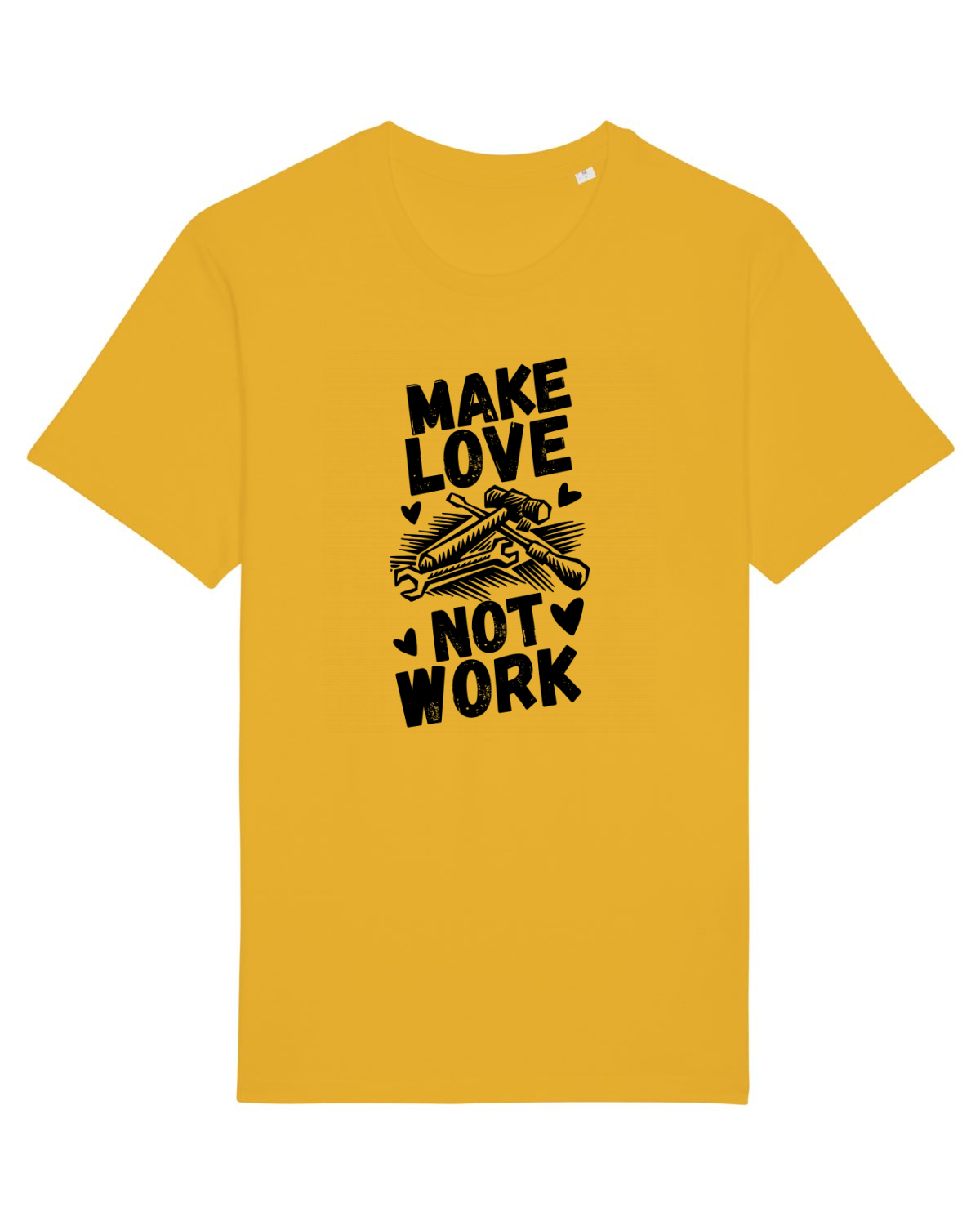 Tricou mânecă scurtă Unisex Rocker Spectra Yellow