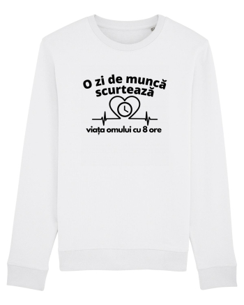 O zi de muncă scurtează viața omului cu 8 ore White