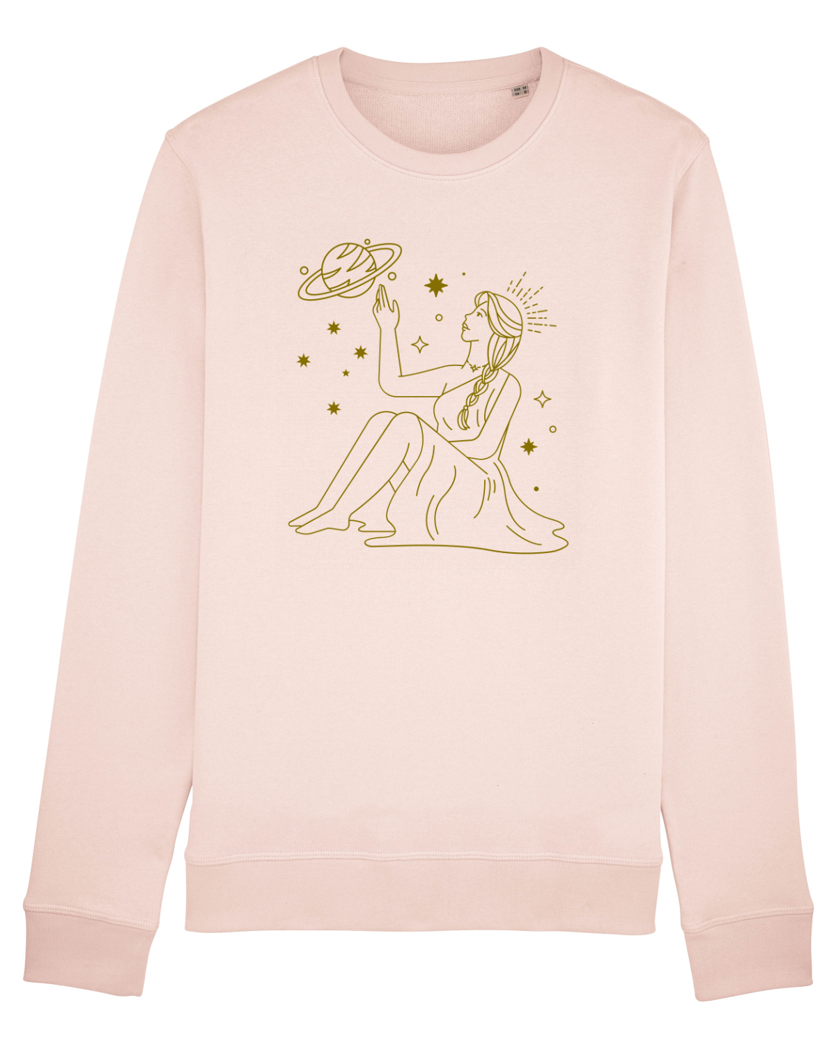 Bluză mânecă lungă Unisex Rise Candy Pink