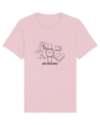 Count your blessings Cotton Pink