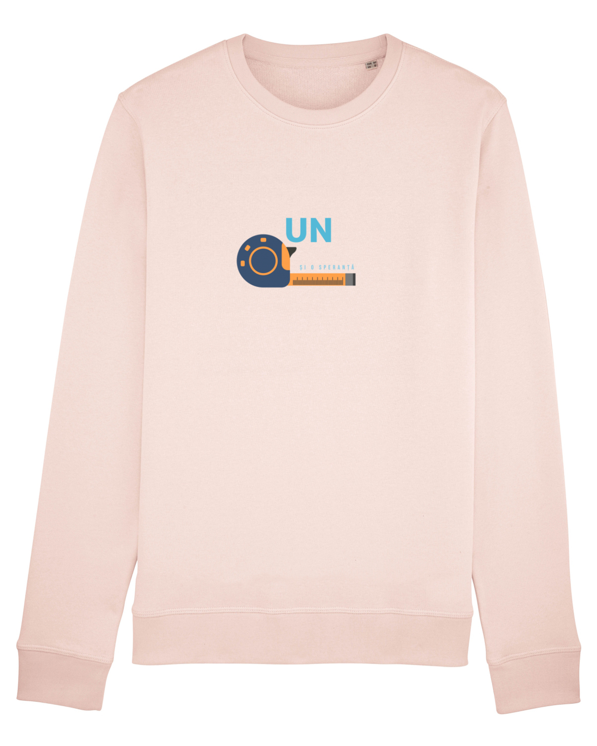 Bluză mânecă lungă Unisex Rise Candy Pink