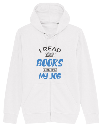 I Read Books White