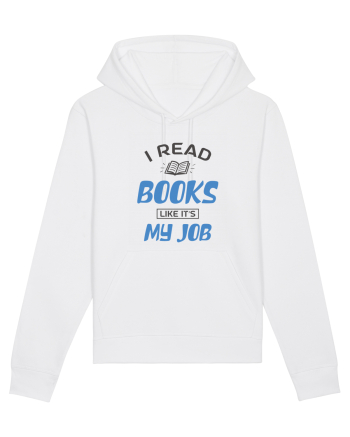 I Read Books White
