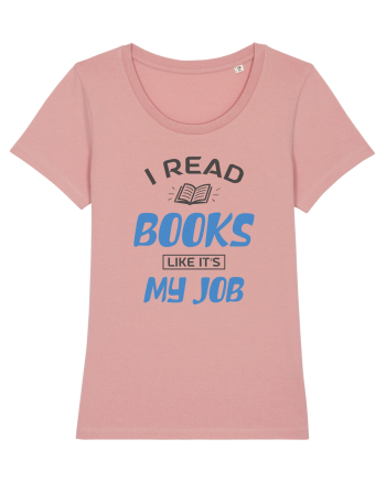I Read Books Canyon Pink